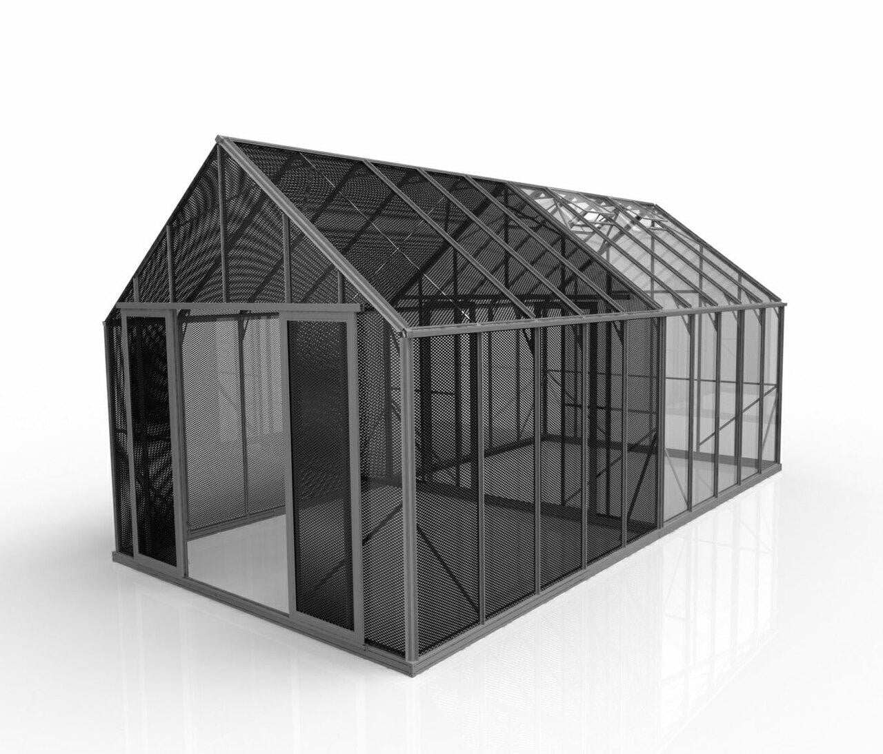 WINTER GARDENZ GREENHOUSE - MultiZone SERIES 10FT WIDE