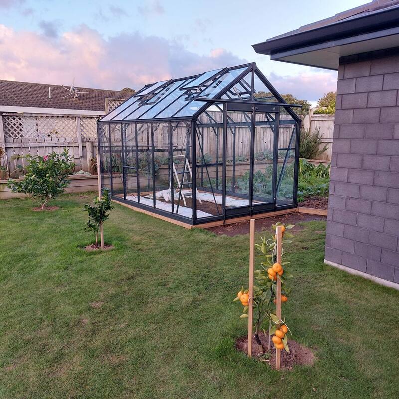 Glasshouse(Green Edition) 4mm toughened glass 2440 x 3640 x 2500mm