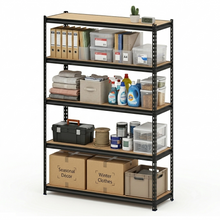 Boltless Shelving H1800x1200x450MM 5 Level MDF Shelves  Steelmates