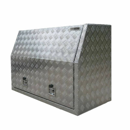 Aluminium Ute Tool Box 2.5mm 1200x500x800mm Full Side Opening Vehicle Storage