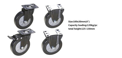 Cabinet wheels pack of 4 / Garage Storage Partner