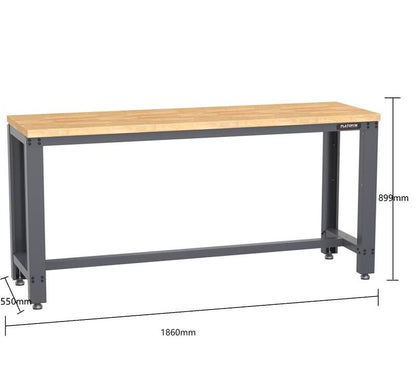 PRO SERIES 1.8m Workbench with Wooden Surface