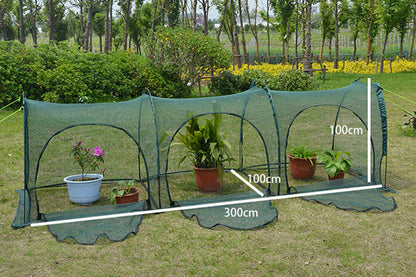 Portable Tunnel Bird Net Garden Plant Cover  Steelmates