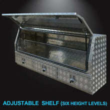 Ultra Tools Aluminium 3 Drawers Side Opening Tool Box + Under Tray Side Tool Box Ultra Tools