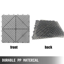 Interlocking Garage Floor Tiles 40x40x1.8 cm Deck Tile Grey