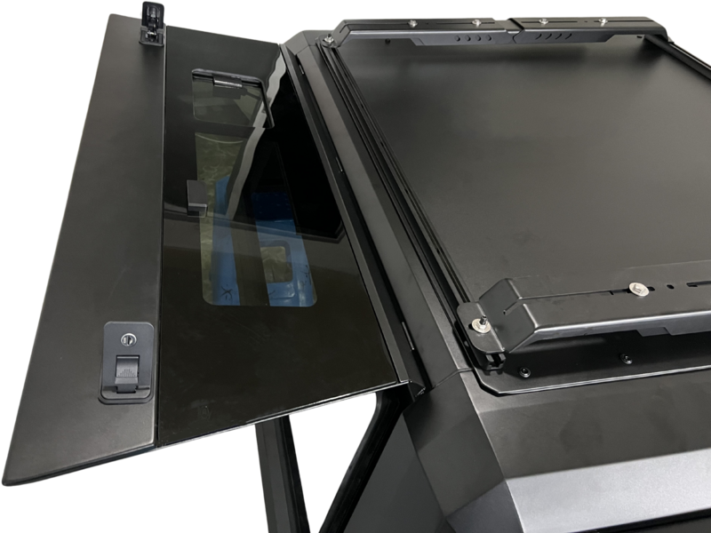 STAINLESS STEEL TRUCK CANOPY FOR TOYOTA HILUX 2024 With Dog Window