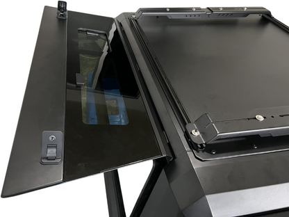 STAINLESS STEEL TRUCK CANOPY FOR TOYOTA HILUX 2024 With Dog Window