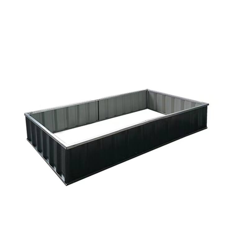 Planter Box / Garden Box/ Raised Garden Bed 1730x900x400 GREY- Set of two