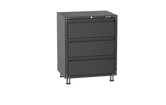 3 drawer base garage storage cabinets/ garage organiser 675 x 465 x 820 mm steelmates