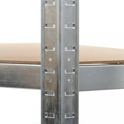 5 tier DIY Shelving H1800 x 900 x 400 With Corner Unit & 4 Storage Shelves