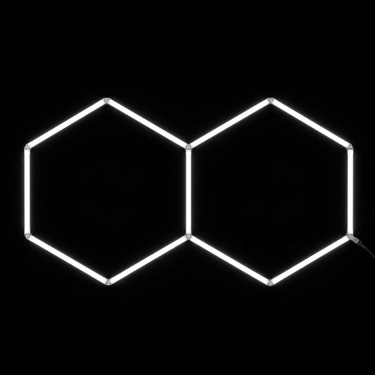 Wall Mount and Office Hexagon LED Light 960x 1680 mm - 2 Grid System  Steelmates
