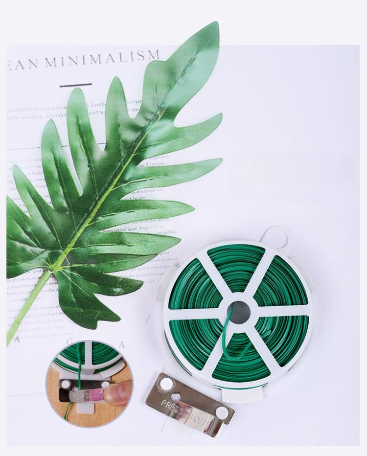 Garden Cable Tie with Cutter – Flexible Plant Binding Wire  Steelmates