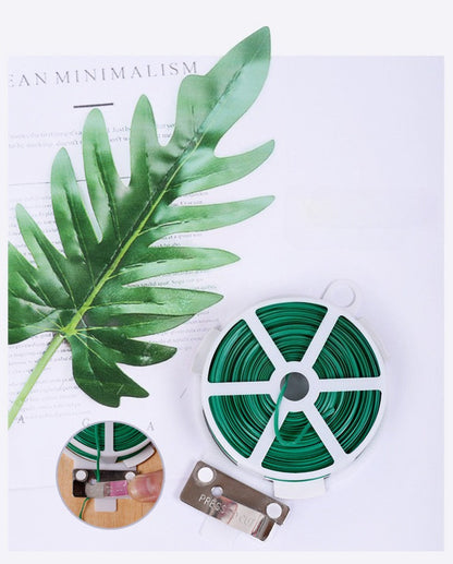 Garden Cable Tie with Cutter – Flexible Plant Binding Wire  Steelmates