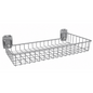24" x 12" Slatwall Shallow Basket – Grey
