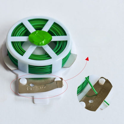 Garden Cable Tie with Cutter – Flexible Plant Binding Wire  Steelmates