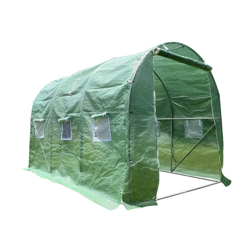3m x 2m x 2m Tunnel Greenhouses Strong Galvanised Frame