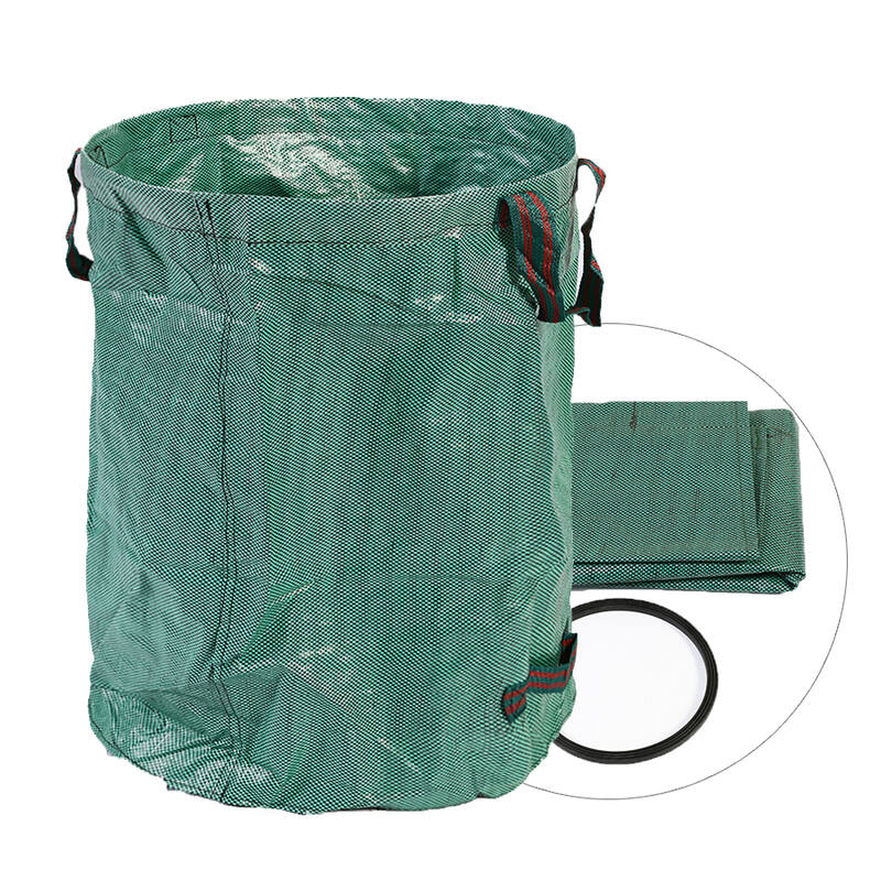 2 x Garden Waste Bag 272L - Green set of two