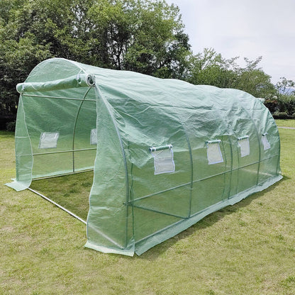 Cover for 4.5m x 3m x 2 Tunnel Greenhouses