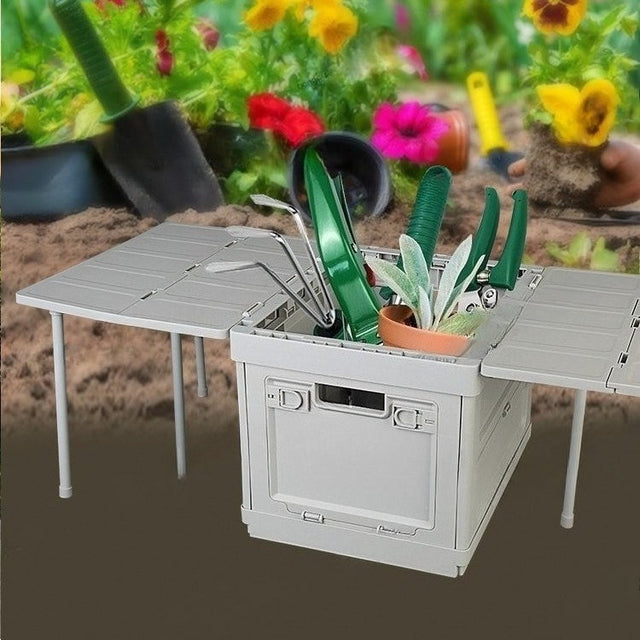Garden Tool Storage Box 16.6L Portable Organiser