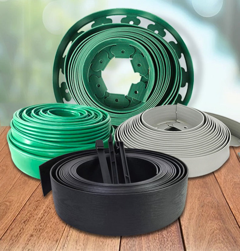 Flexible Garden Edging Strip for Lawn and Borders  Steelmates