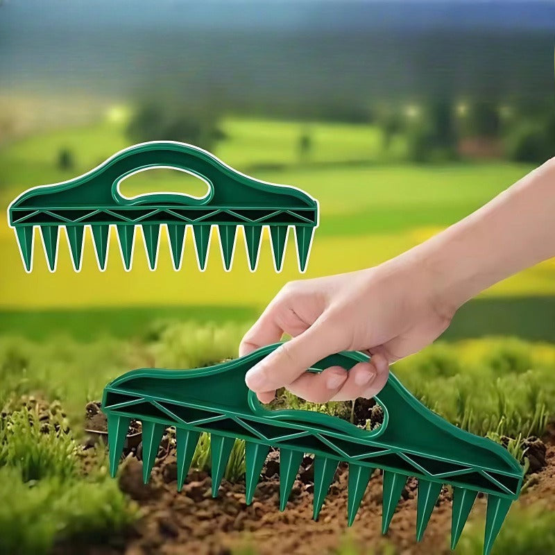 Hexagonal 12-Hole Garden Seeder with Comfortable Grip  Steelmates
