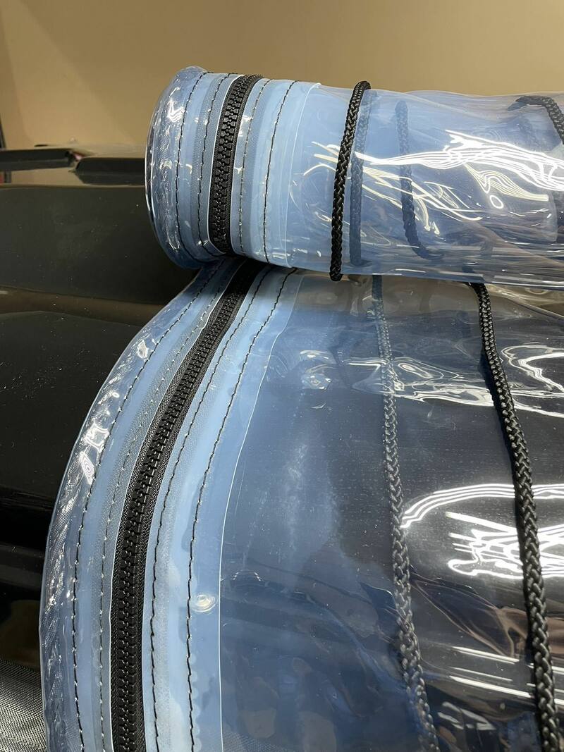 120CM X 240CM Heavy Duty PVC Outdoor Blinds Awning