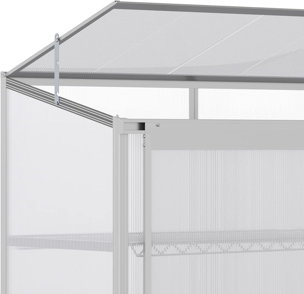 Compact Greenhouse 580mm L x 1290mm W x 1400mm H - AI122  Steelmates
