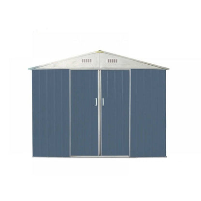 2.55m x 1.72m Gable Roof Garden Shed - AI119  Steelmates