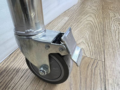 Pack of 4 - Stainless Steel Post Wheels  steelmates