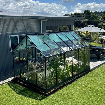 Glasshouse 4mm toughened glass 3000 x 3040 x 2600mm
