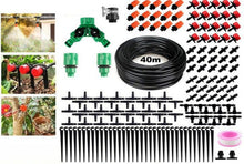 40M PVC Drip Irrigation System Kit Automatic Garden Watering & Misting Cooling Set  Steelmates