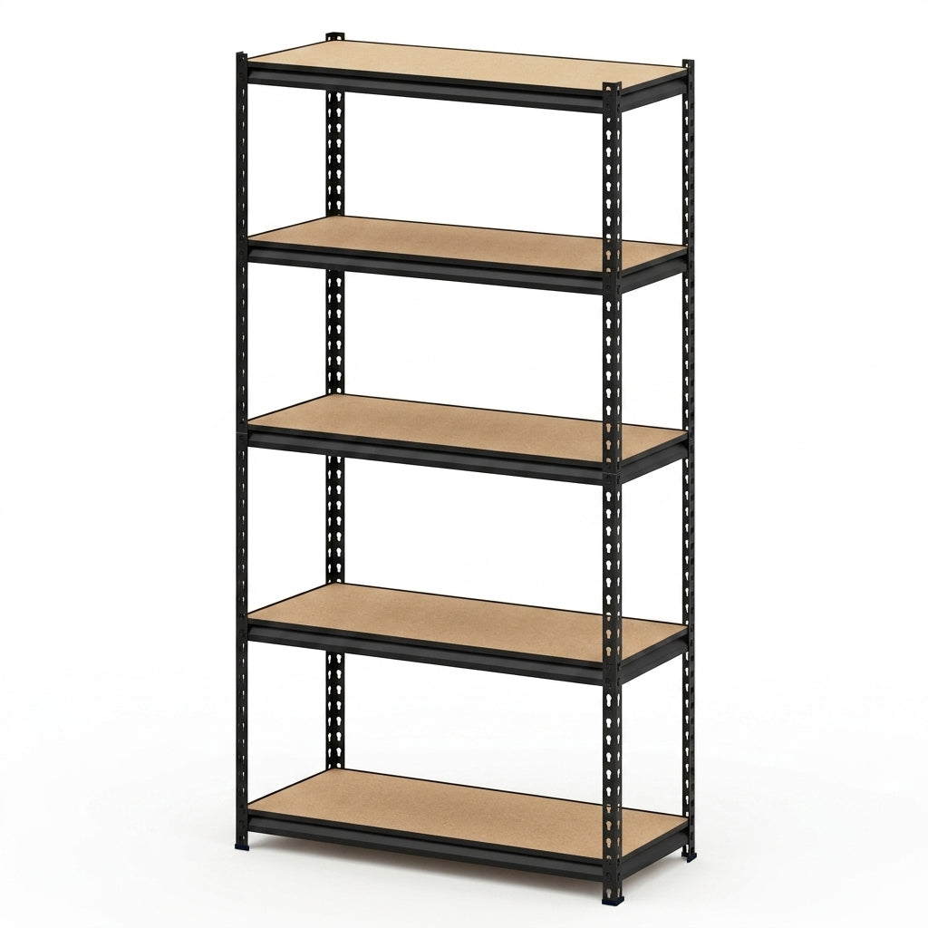 Boltless Shelving H1800x900x450MM 5 Level MDF Shelves  Steelmates