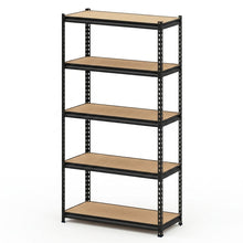 Boltless Shelving H1800x900x450MM 5 Level MDF Shelves  Steelmates