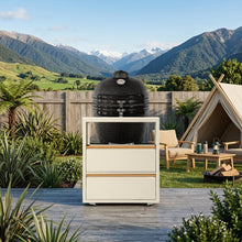 Outdoor Kitchen Kamado Module – 2 Drawer Storage  Steelmates