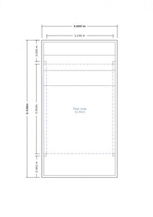 Single Carport 5450(D) x 3600(W)mm