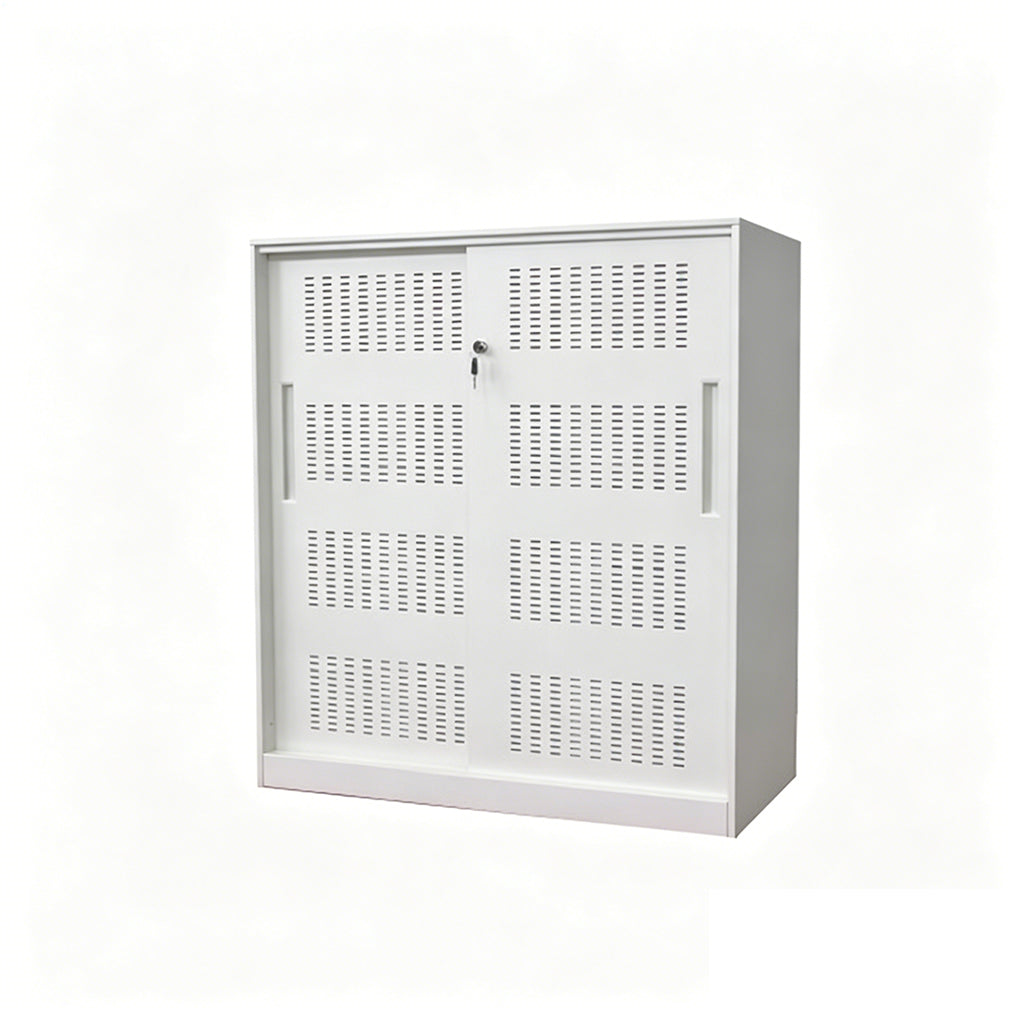 Metal Filing Cabinet  Storage Partition 1.2m wide sliding doors/ Office Cabinet/ Garage Storage Cabinet  steelmates