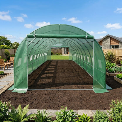 Cover for 10m x 3m x 2m Strong Tunnel Greenhouses Tunnel Greenhouse steelmates