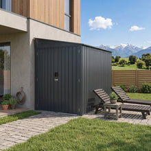 [Grey] Bike Shed / Motorbike Shed 1620mm x 2360mm x 2030mm