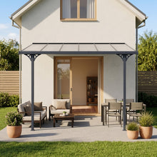 3750 L x 2550 W Aluminium Canopy, Patio cover, Carport, Lean To Pergola,8mm Roof  steelmates