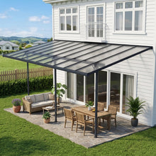 6180L x 3050W Aluminium Canopy, Patio cover, Carport, Lean To Pergola,8mm Roof  steelmates