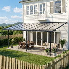 5570L x 3050W Aluminium Canopy, Patio cover, Carport, Lean To Pergola,8mm Roof  steelmates