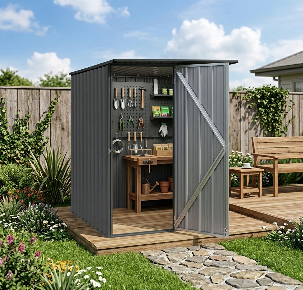 Garden Master Shed 1530 x 1530mm (Options Available) Small Garden Sheds Garden Master