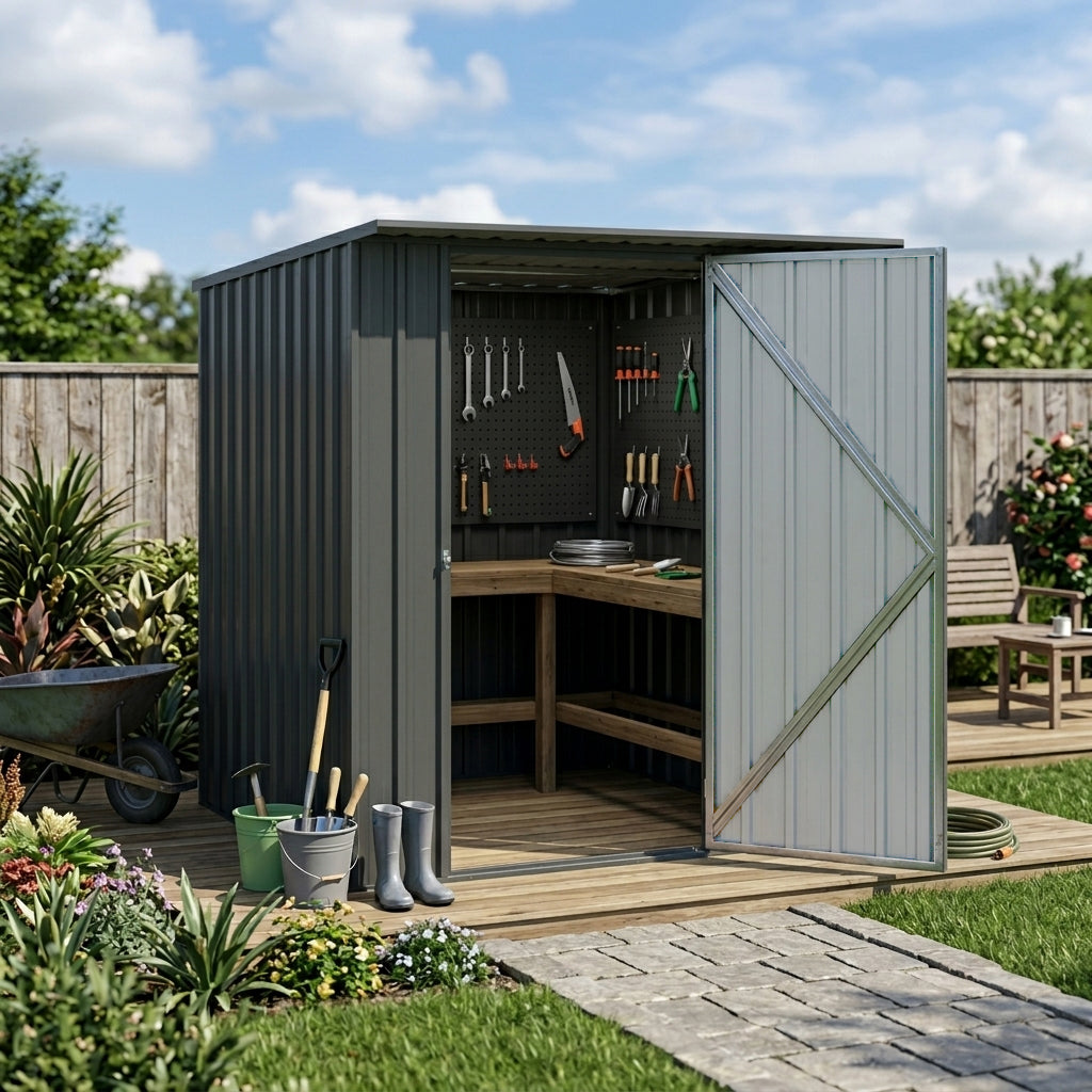 Garden Master Shed 1830 x 1530mm (Options Available) Small Garden Sheds Garden Master