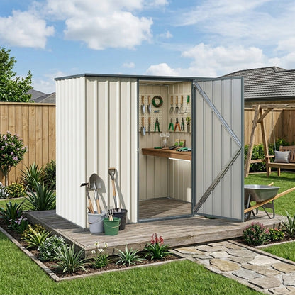 Garden Master Shed 2280 x 1080mm (Options Available) Small Garden Sheds Garden Master