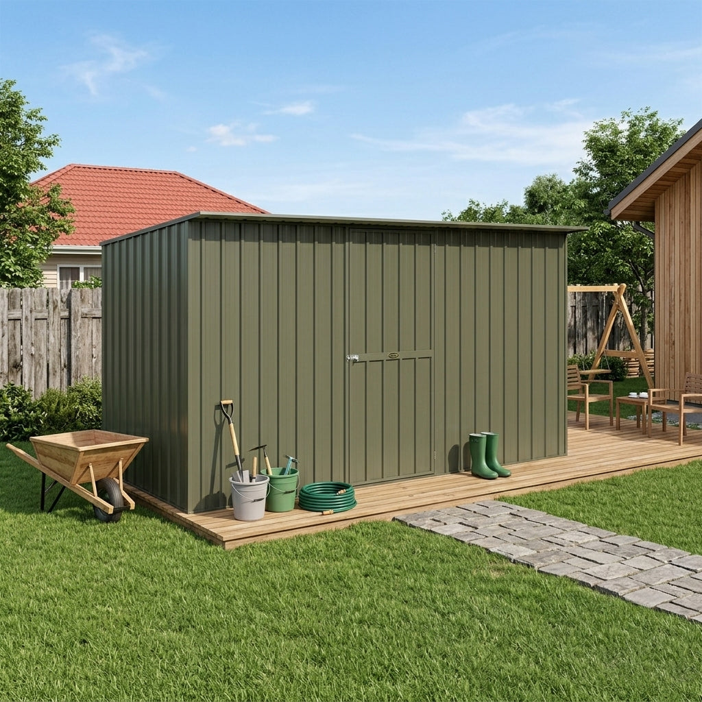 Garden Master Shed 3770 x 1530mm (Options Available)  Garden Master