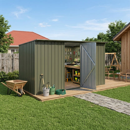 Garden Master Shed 3770 x 1530mm (Options Available)  Garden Master