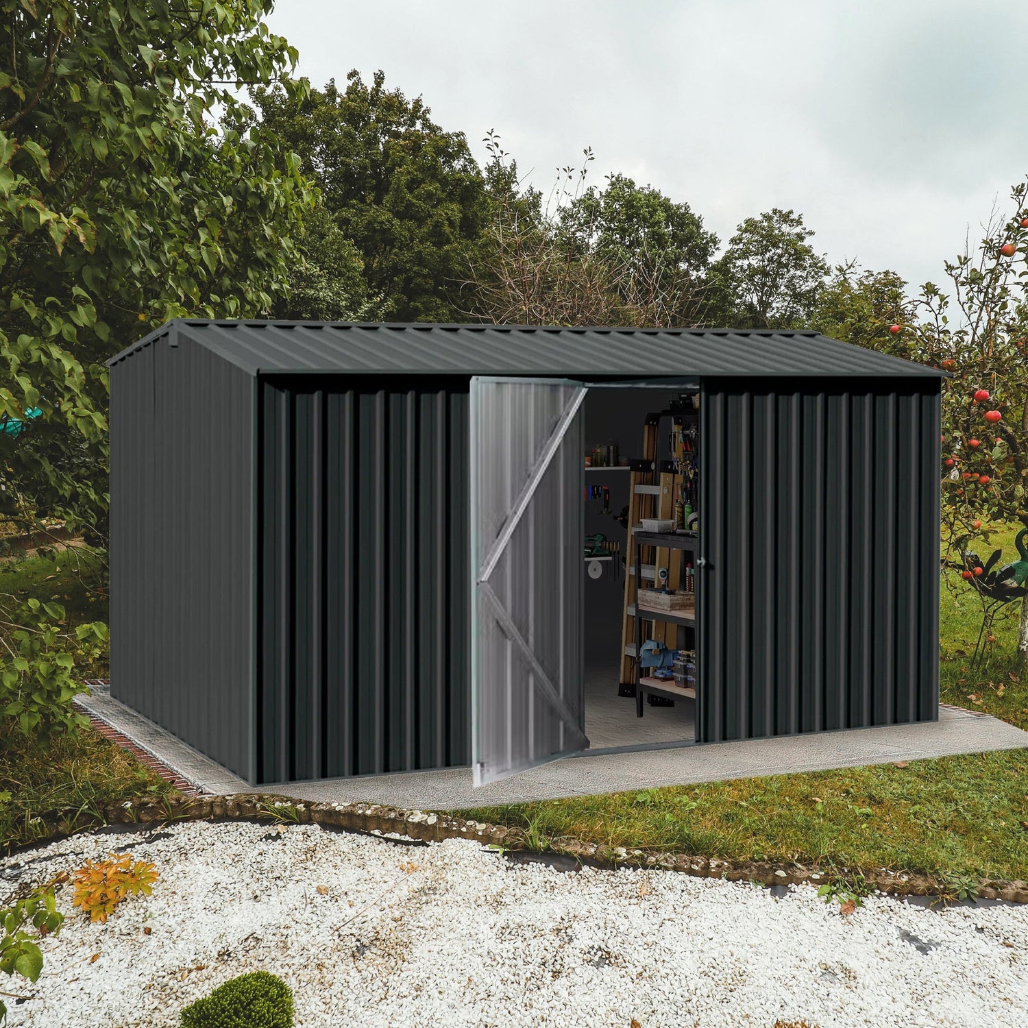 Garden Master Shed 3770 x 2280mm (Options Available) Big Garden Sheds Garden Master