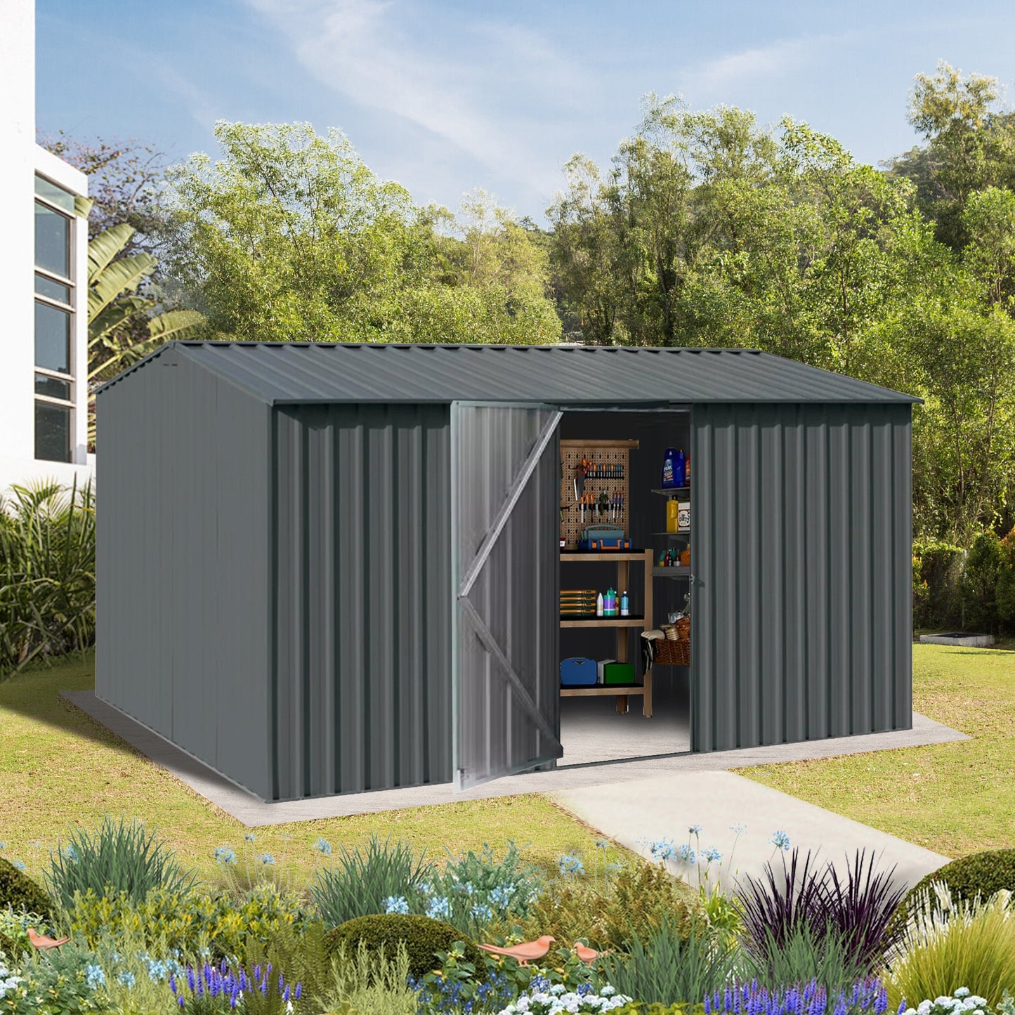 Garden Master Shed 3770 x 3030mm (Options Available)