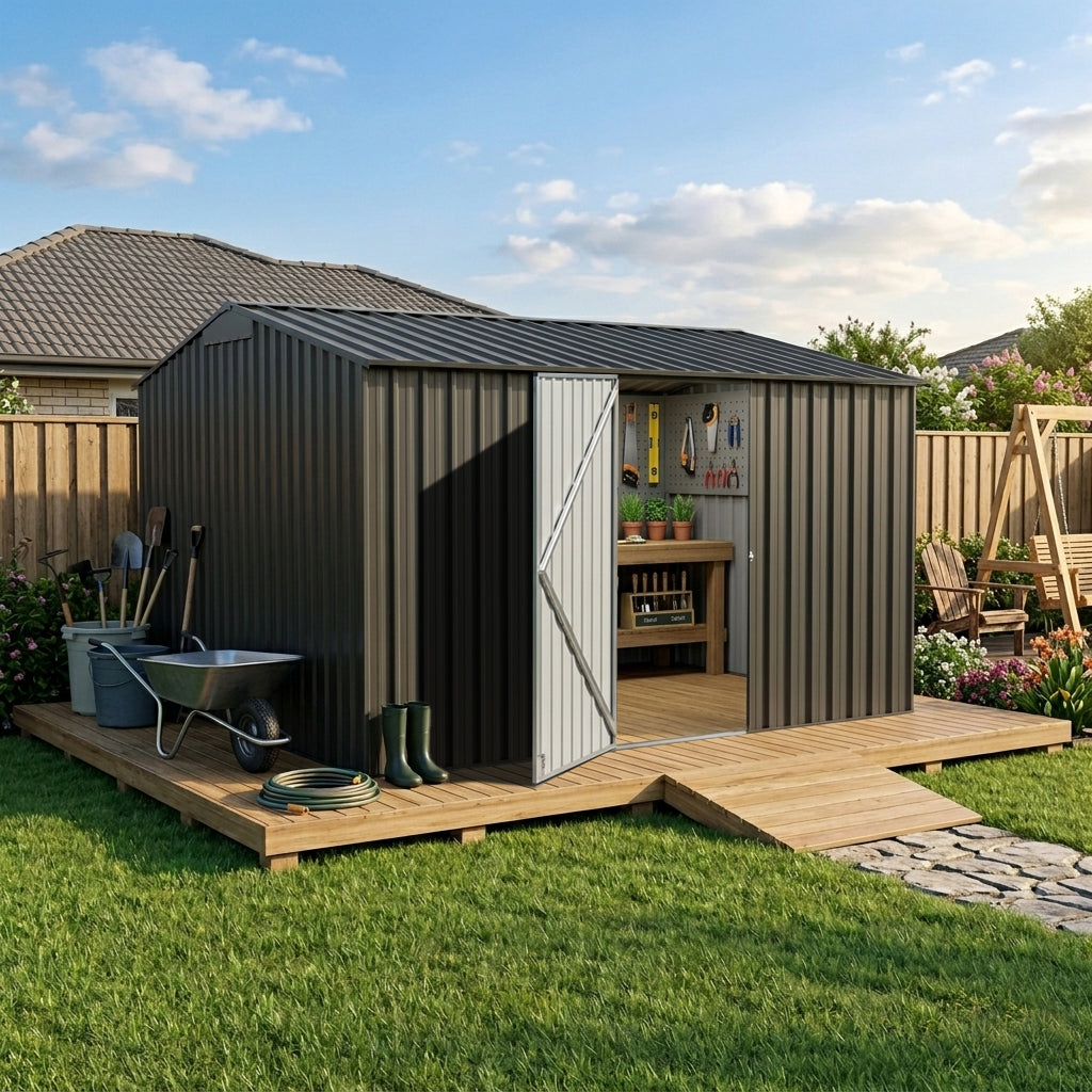 Garden Master Shed 3770 x 3770mm (Options Available) Big Garden Sheds Garden Master