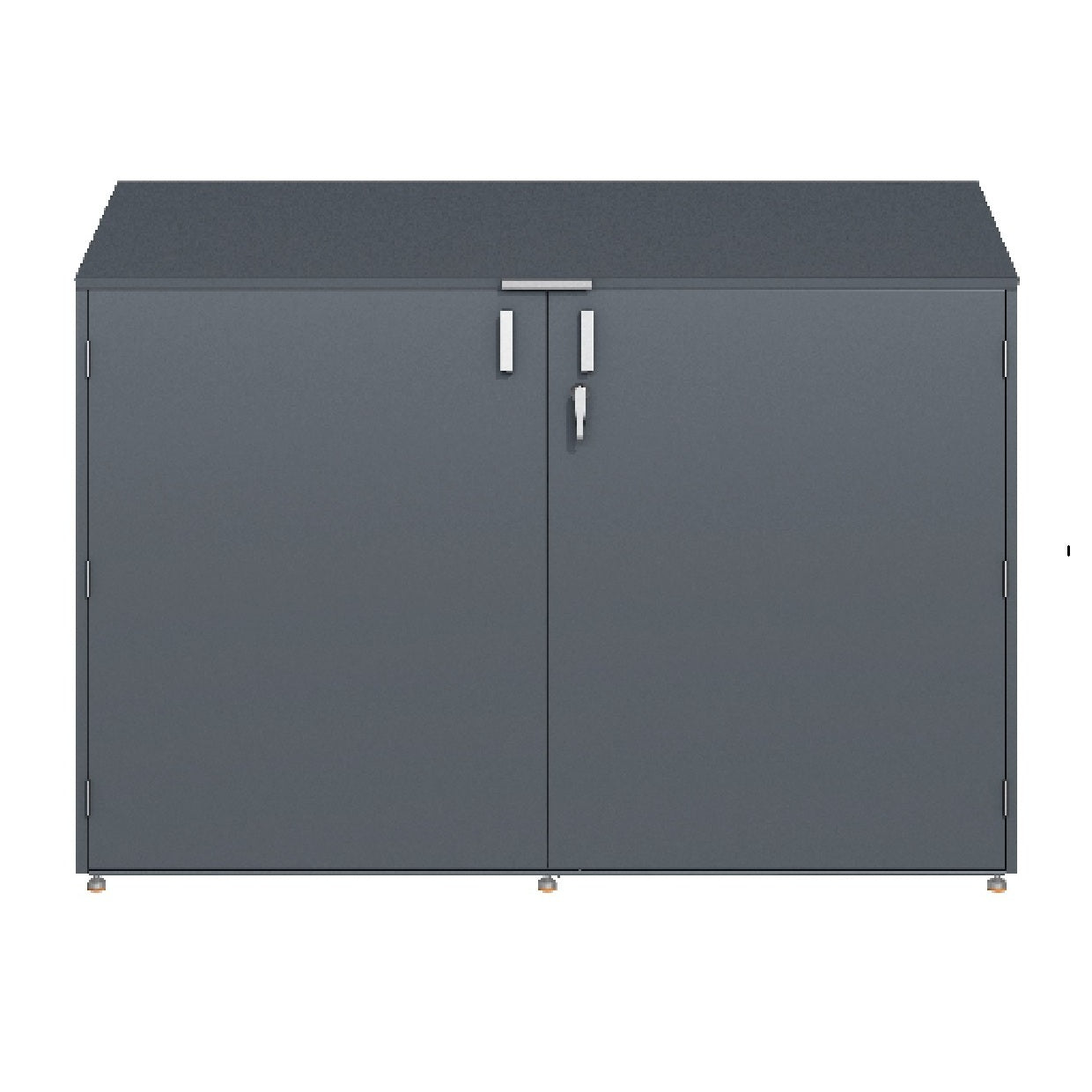 Outdoor Bike Storage Box, Secure Garden Tool Locker, External Equipment Cabinet  Steelmates
